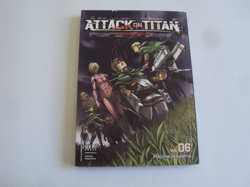 Attack On Titan # 06 Manga Ovni Manga