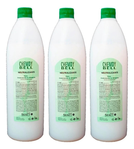 3 Solución Fijadora Neutralizante Chemdy Bell Silkey 900ml