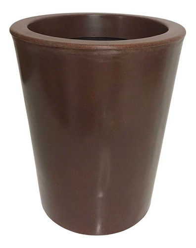 Vaso Damasco 43 X 36 Cm - Alpe & Aritana Cor Chocolate