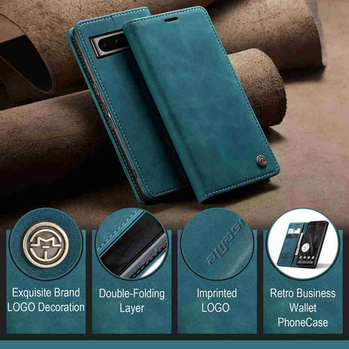 Funda De Piel Sintética Con Ventana Abatible Para Google Pixel 6 6a 7 7a 8 8a 9 9a 10 10 Pro Xl