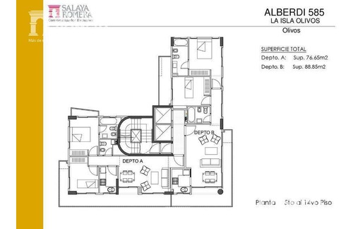 Imagen 2 de 15 de Departamento - Olivos - 3ambientes A Estrenar