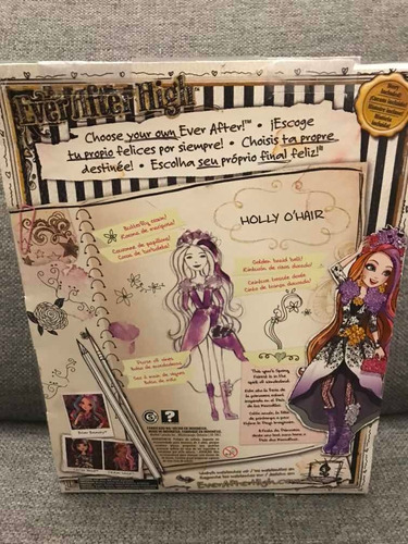 Ever After High Holly O Hair. Nova, Lacrada. Primavera.