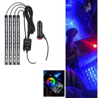 Comprar Fita Led Interno Neon Carro Rgb Tuning Luz Cortesia Interior