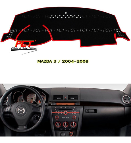 Cubre Tablero Alfombra Mazda 3 2004 2005 2006 2007 2008 Fct®