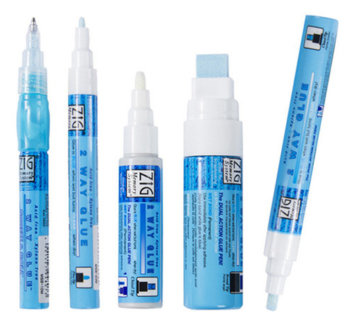 Lápiz Adhesivo (d) Way Glue Stick Pen Con Punta De Varios Ta
