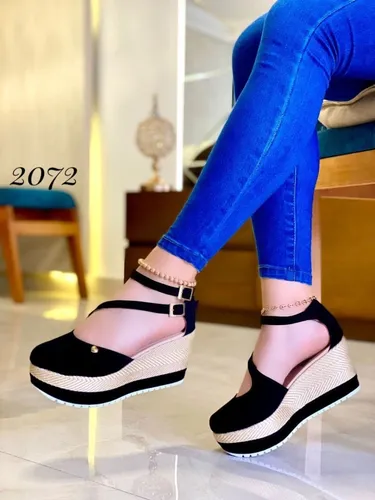 Zapato Mafalda Plataforma Casual Damas Ellas | Cuotas sin interés