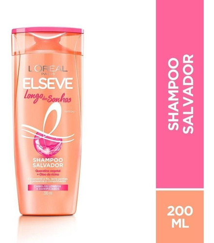 Kit C/ 2 Shampoo Elseve Longo Dos Sonhos 200ml L'oreal Paris