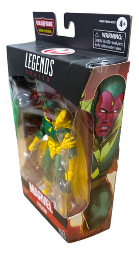 Vision Marvel Legends Series Build Figure F9014 Hasbro Cf