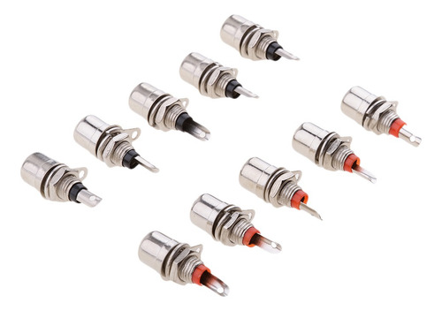 Adaptador De Conectores Hembra Hembra Rca De Montaje En