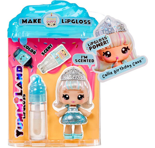 Muñeca Yummiland Lipgloss Doll - Tarta de cumpleaños de Callie