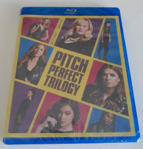 Pitch Perfect Trilogy Blu-ray Nuevo Original