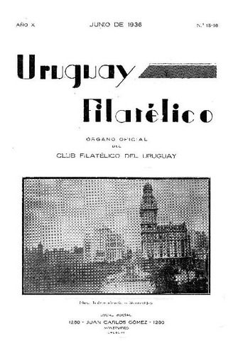 Revista Uruguay Filatélico, Compro, Canjeo, Lo Que Sea
