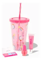 Comprar Set De Vaso Con Pitillo De Unicornio Con Maquillaje. Claires