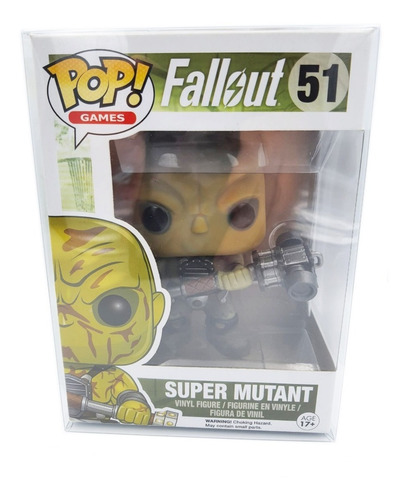 Figura Funko Pop! Games Super Mutant 51 Fallout + Protector