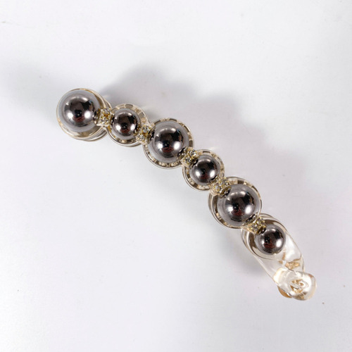 1pcs Pinzas For Cola Caballo Con Forma Perla, Juego Pin