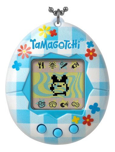 Tamagotchi Original - Flower Gingham (logotipo Actualizado)