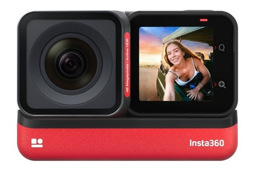 Imagen 2 de 5 de Insta360 One RS 4K Edition - Negro/Rojo