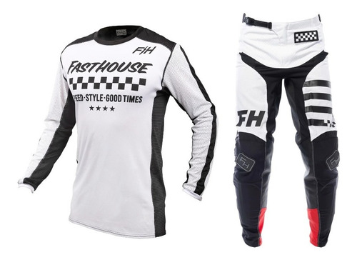 Equipo Moto Cross Fasthouse Usa Originals