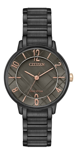 Reloj Citizen Eco Drive Em052882h Mujer Agente Oficial