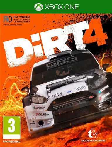 Dirt 4 Xbox One Original (25 Dígitos)