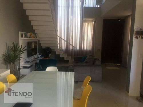 Imagem 1 de 21 de Imob04 - Casa Com 3 Dormitórios À Venda, 200 M² Por R$ 830.000 - Condomínio Residencial Jardim - Sorocaba/sp - Ca0787