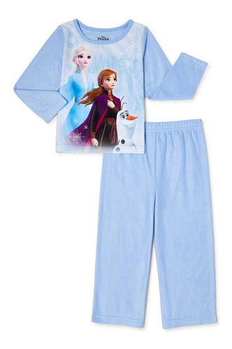 Imagen 1 de 4 de Pijama Térmica Frozen Disney Original Niña 5t (4 A 6 Años) 
