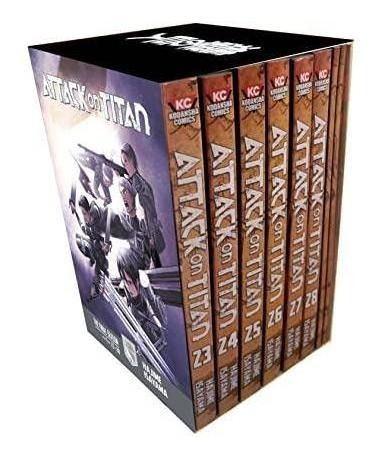 Attack On Titan The Final Season Part 1 Manga Box Set (libro
