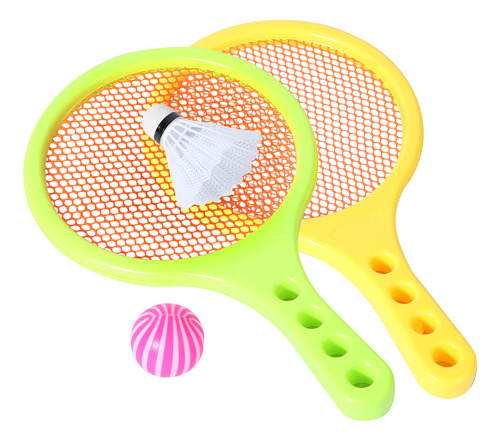 Set De Raquetas De Bádminton Para Exteriores E Interiores Pa