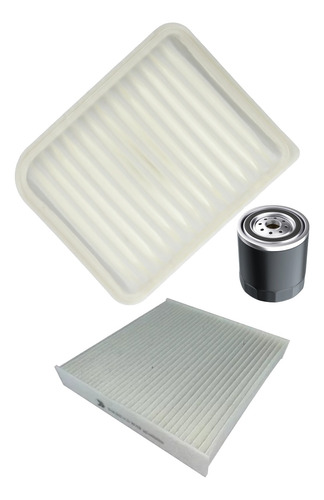 Kit X3 Filtros Toyota Corolla 2008 2009 2010 2011 2012 Nks