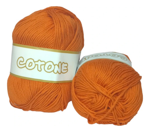 Hilo Algodón Cotone Semi Grueso 8/8 Combo Por 5 Ovillos!