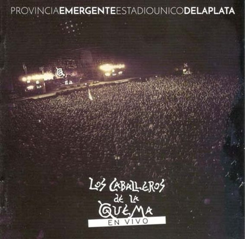 Cd - En Vivo Provincia Emergente ( Cd + Dvd ) - Caballeros