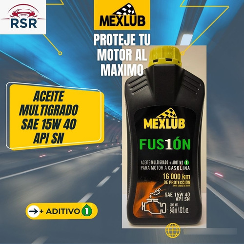 Aceite Multigrado 15w40 Mexlub