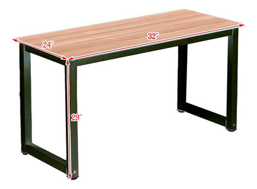 Mesa Escritorio Rectangular Estudio 80x60cm