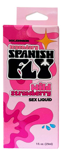 Afrodisiaco Sabor Fresa Spanish Fly Original Excita Pareja 