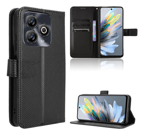 Case For Zte Blade A35 A55 A75 Estampado De Diamante+mica