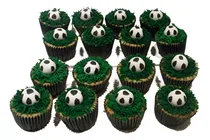 Comprar 12 Cupcakes De Fútbol - Ideal Para Cumpleaños - Eventos