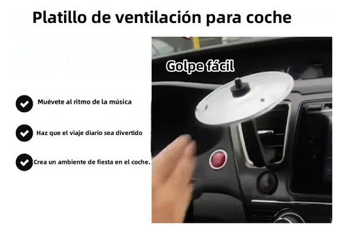 Platillo De Choque Para Coche Con Clip - Tambor Mini En