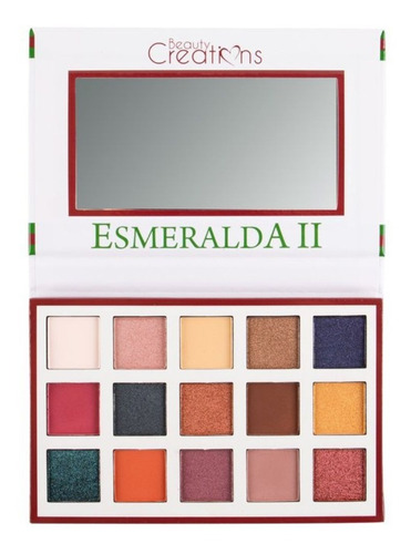 Paleta De Sombras Esmeralda 2 De Beauty Creations