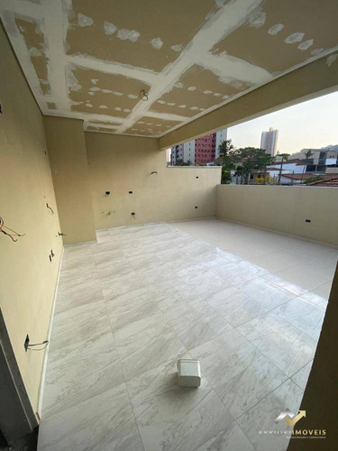 Cobertura Com 2 Dormitórios À Venda, 108 M² Por R$ 390.000,00 - Vila Alzira - Santo André/sp - Co0709