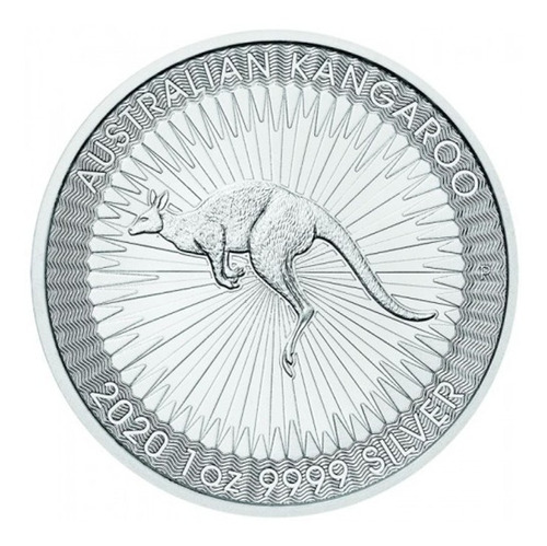 Moneda De Plata Australian Kangaroo 1 Onzas 2021