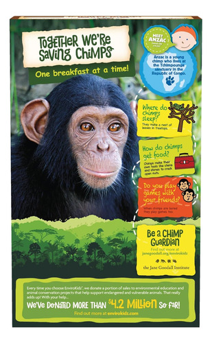 Cereal Crocante De Chocolate Orgánico, De Envirokidz