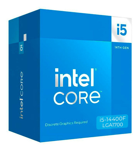 Procesador Intel Core I5-14400f 2.5/4.7ghz Lga 1700
