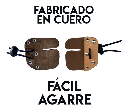 Imagen 5 de 10 de Tab Protector De Dedos - Cuero Reforzado
