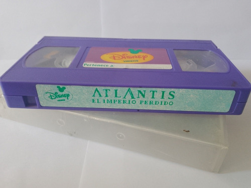 Atlantis Película Vhs Original Disney (sin Carátula)
