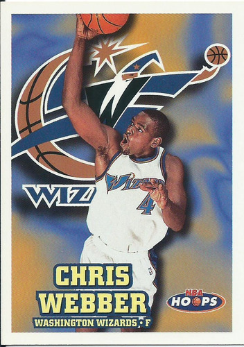Barajita Chris Webber Hoops 1998 #330 Wizards