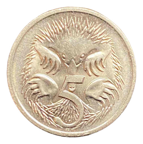 Australia - 5 Cents - Año 2001 - Equidna - Km #401
