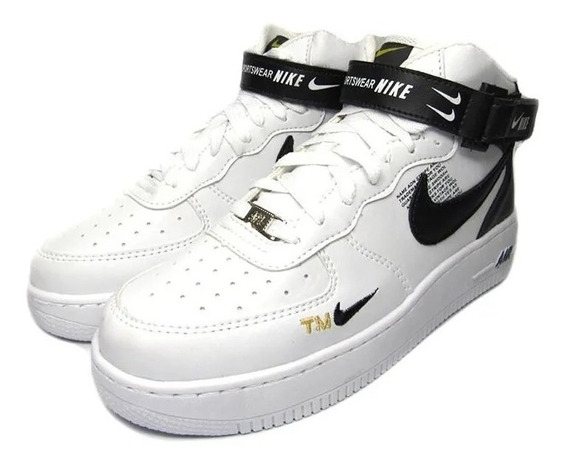 tenis botinha nike branco