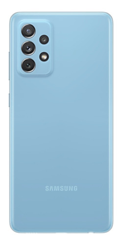 Celular Samsung Galaxy A72 128gb + 6gb Ram 90hz Liberado Color Azul - Excelente (Reacondicionado)