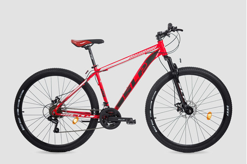 Bicicleta Slp Mtb 5 Pro R29 T18 16302 Rojo Negro Gris