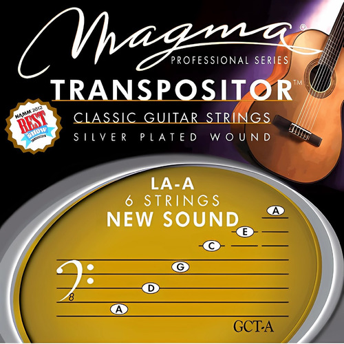 Encordado Guitarra Clasica Magma Transpositor La A New Sound